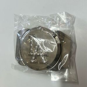LA ロゴ ベルトバックル ラインストーン