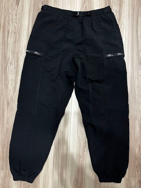 WTAPS 19SS TRACKS TROUSERS 黒X02