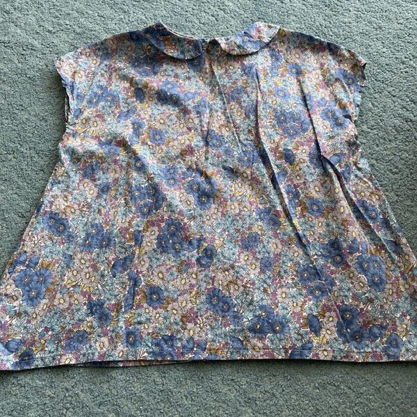ハンドメイド リバティ ワンピース 80cm
