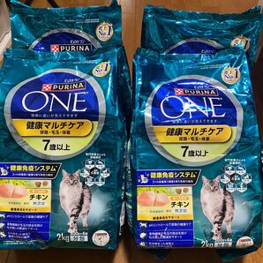ピュリナワン 健康マルチケア 7歳以上 2kg×4袋