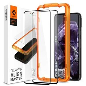 Pixel 8用 Spigen AlignMaster ガイド付き 保護ガラス1枚
