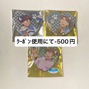 忍たま乱太郎 ハート缶バッジ