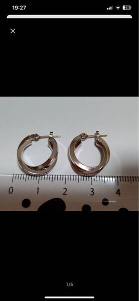 フープピアス k18