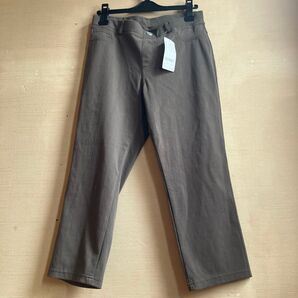 レギンスパンツ レディース Lサイズ モカカーキ 試着のみの未使用品