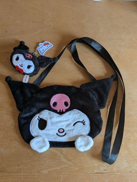 クロミフェイスショルダーバック&ぬいぐるみボールチェーンキーホルダー☆新品