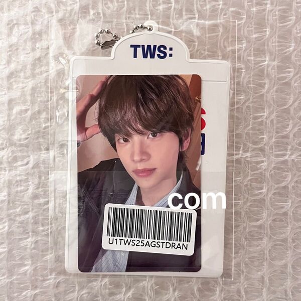シニュ TWS TRY WITH US トレカ weverse global トレカケース 新品未開封 フォトカード