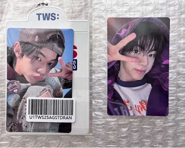 ドフン TWS TRY WITH US トレカ weverse global トレカケース 新品 2枚