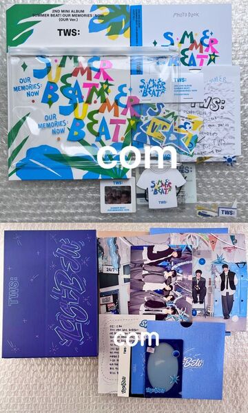 TWS summer beat last bell アルバム CD フォトブック 新品未使用 ポーチ セット