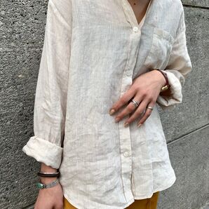 JOURNAL STANDARD relume No.66リネンフレンチシャツ