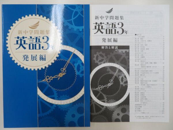 【新品・最新版】 新中学問題集 発展編 中3 英語 解答解説付き