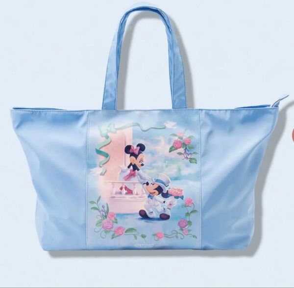羽田空港限定 ディズニー 東京ばな奈 トラベルバッグ エコバック 限定 ミッキーマウス ミニーマウス