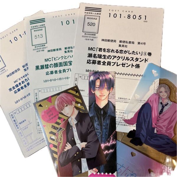 ピンクとハバネロ12 特典他