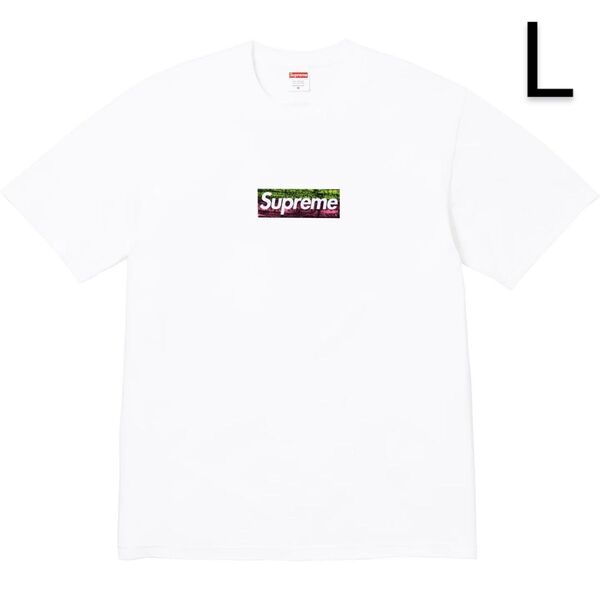 Supreme Los Angeles Fire Relief Box Logo Tee L ロサンゼルス 限定 ボックスロゴ