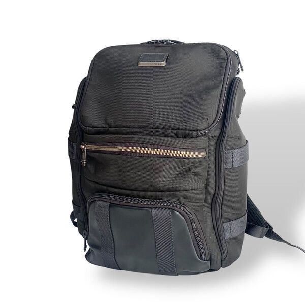 TUMI トゥミ リュック バックパック ALPHA BRAVO レザー バリスティックナイロン ビジネス ブラック 黒