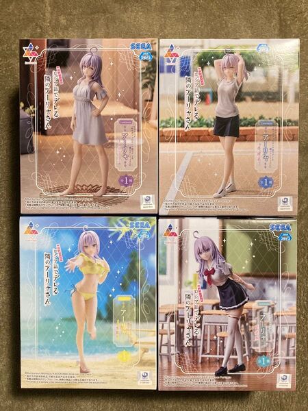 時々ボソッとロシア語でデレる隣のアーリャさん アーリャ Luminasta フィギュア4種セット 新品未開封未使用