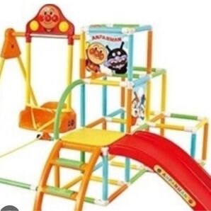 値下げバラ売り不可 アンパンマン ジャングルジム 大型遊具 ブランコ 鉄棒