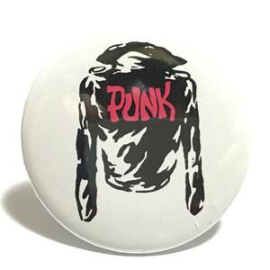 デカ缶バッジ 5.7cm Punk Leather jacket Punk Power Pop パワーポップ パンク Ramones Dr Feelgood Runaways Talking Heads