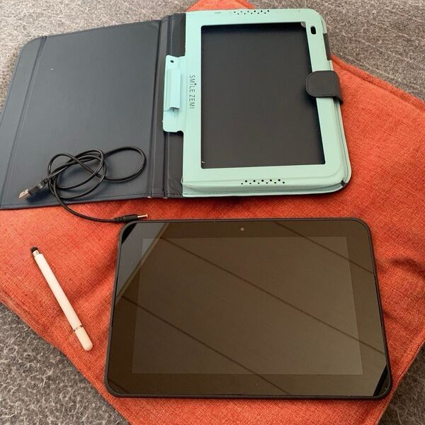 SMILE ZENKI タブレット +ケース、タッチペン、充電ケーブル付(((5月末までの出品 ))))!!【最終値下げ】!!!!