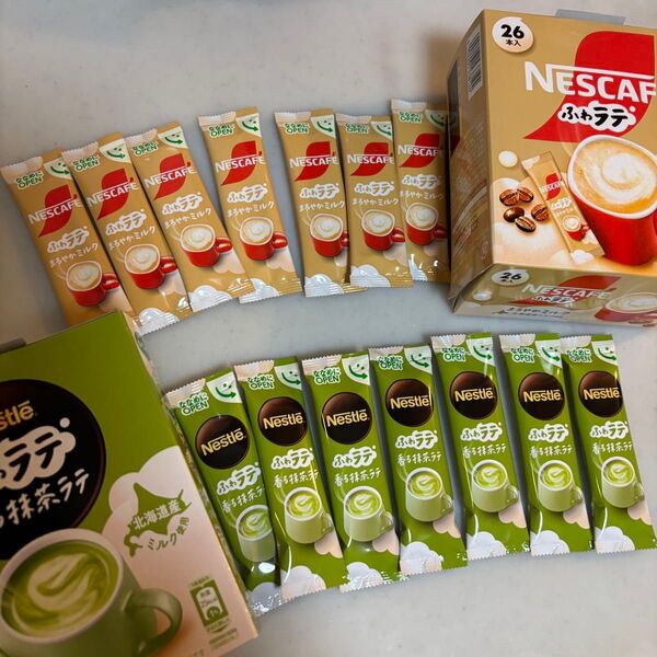 300円!ネスレ ふわラテ ネスカフェ ふわラテ 抹茶ラテ まろやかミルク