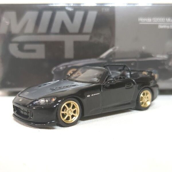 1/64 TSM MINI-GT ホンダ S2000 無限 ベルリナブラック LHD