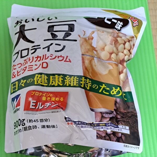 ウイダー おいしい大豆プロテイン コーヒー味 900g