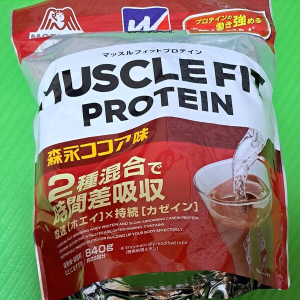 ウイダー マッスルフィットプロテイン ココア味 840g