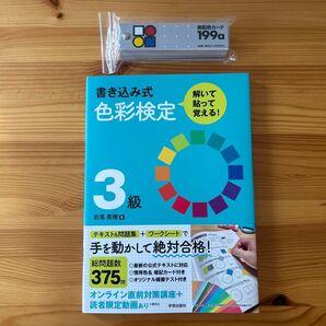 書き込み式色彩検定3級解いて・貼って・覚える! 岩尾美穂/著
