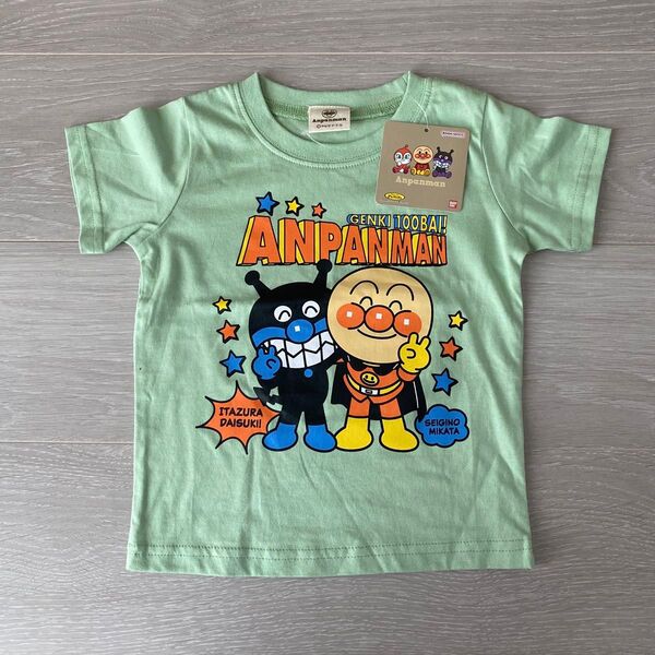 イオン アンパンマン バイキンマン 半袖Tシャツ 90サイズ 綿100% 新品・未使用
