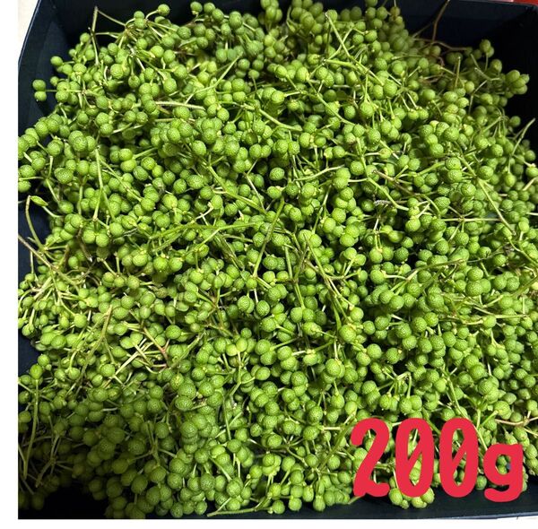 無農薬 山椒の実 200g 兵庫県産