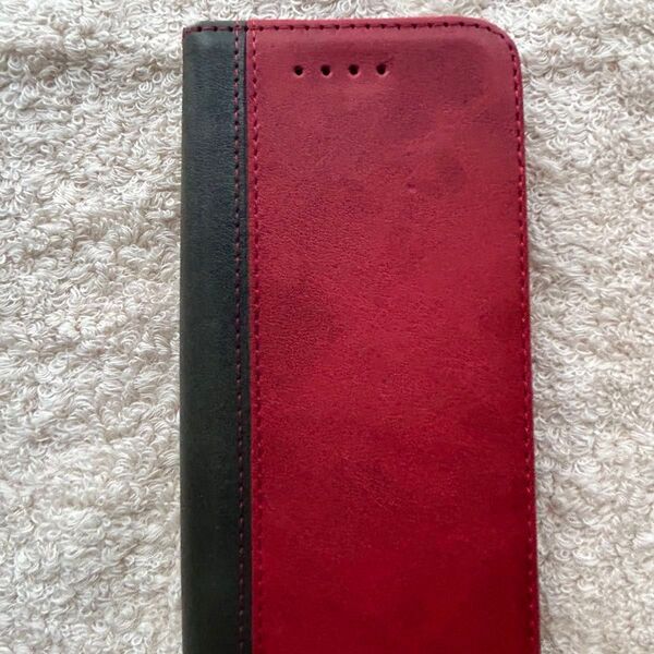 スマホケース iPhone SEレッド