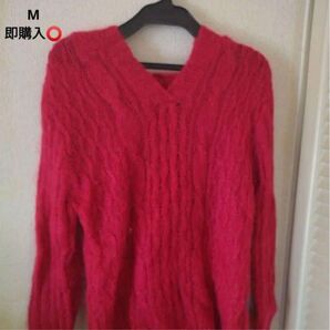 【早い者勝ち】ピンク ニットセーター