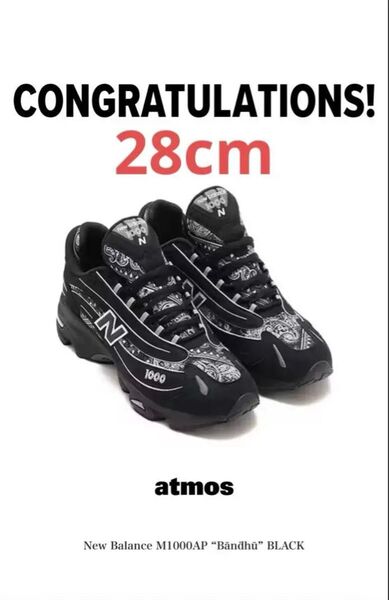 atmos × New Balance M1000AP