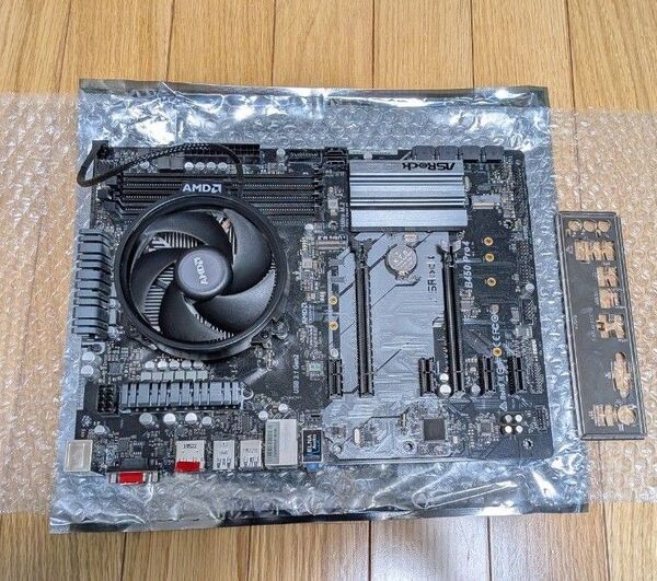 !ジャンク扱い!ASRock B450 Pro4 ryzen5 5600