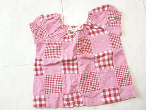  beautiful goods ELFINDOLL * red patchwork short sleeves tops 95