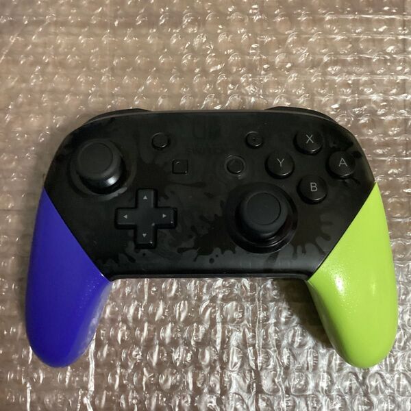 Nintendo Switch Proコントローラー スプラトゥーン3 動作確認済【初期保証有】