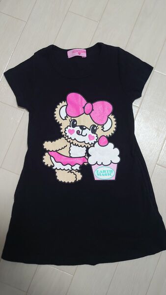 美品アースマジック AラインTシャツ120