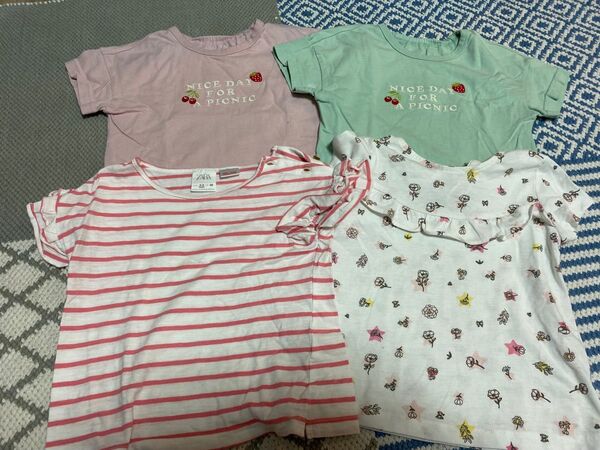 ベビー 女の子 90 半袖 Tシャツ セット GU ZARA セット