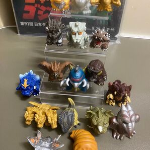 ゴジラ ソフビ 指人形 フィギュア まとめ売り