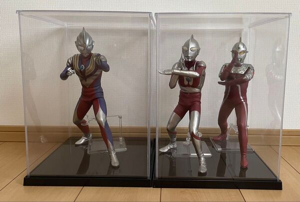 ウルトラマン フィギュア CCP ジョイフル本田限定 ウルトラマン セブン ティガ 3体セット
