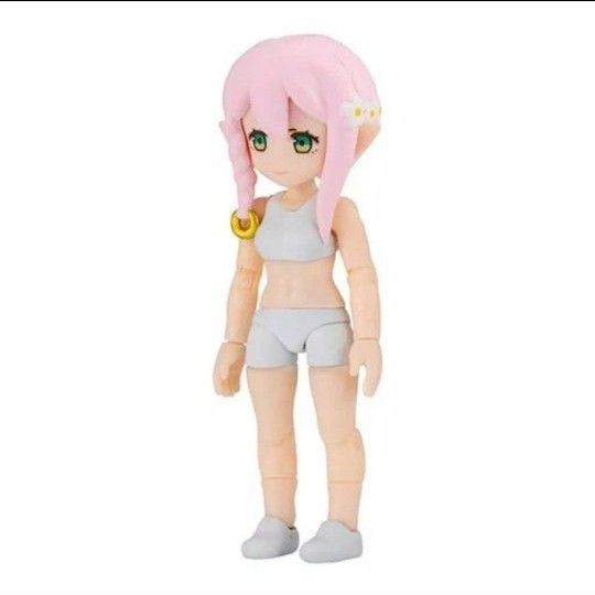新品未組立 ガシャポンクエスト~青い森のエルフ編~ エルフ(#-B)