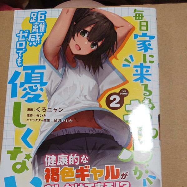 毎日家に来るギャルが距離感ゼロでも優しくない THE COMIC 2 (Ride Comics) くろニャン/漫画 らいと/