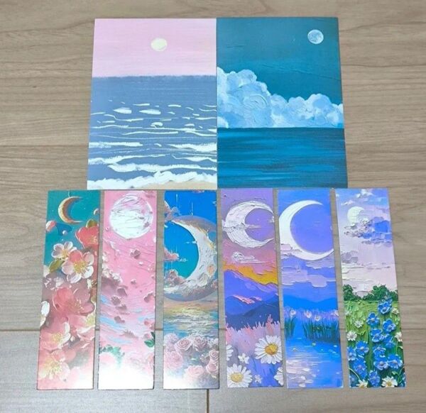 アート ポストカードしおり 絵葉書