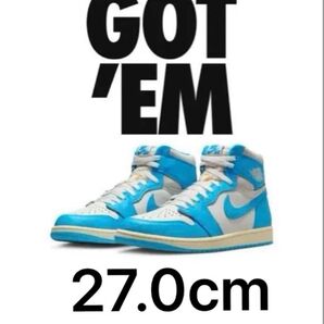 NIKE AIR JORDAN 1 RETRO HIGH OG 27.0cm