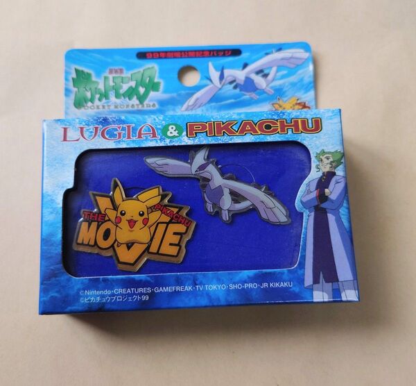 ポケットモンスター 劇場公開記念バッジルギア &ピカチュウ ピンズ ピンバッジ