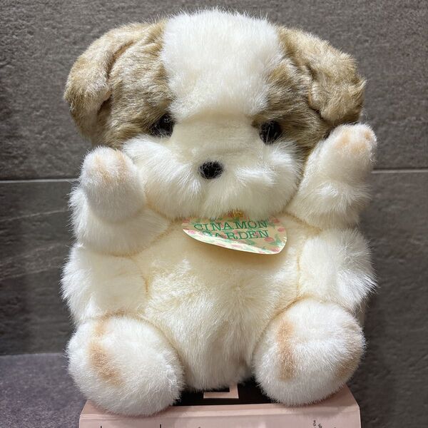 レトロ タグ付き ナカジマ Heart&Heart 犬 ぬいぐるみ 日本製 昭和レトロ ビンテージ 人形