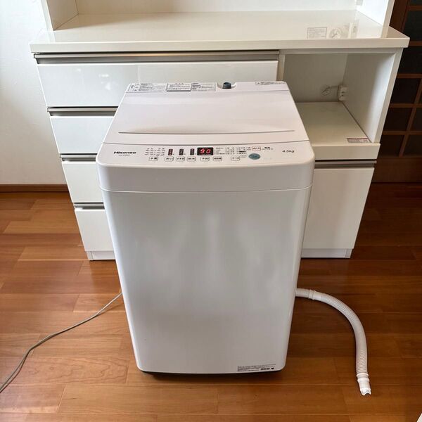 Hisense 洗濯機 HW-E4503 4.5kg 2019年製