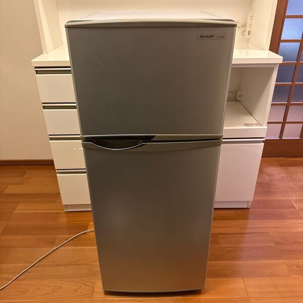 シャープノンフロン冷凍冷蔵庫 SJ-H12W-S 2013年製