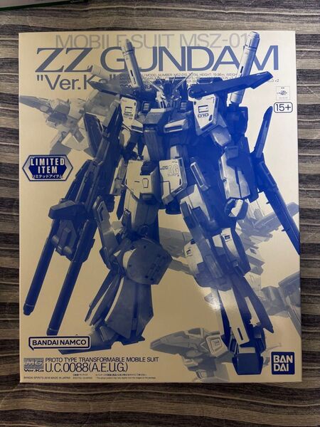 MG ダブルゼータガンダム Ver.Ka クリアカラー 未組立品 機動戦士ガンダムZZ