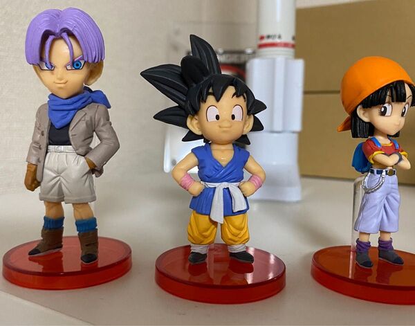 ドラゴンボール ワールドコレクタブルフィギュア GT 悟空 トランクス パン セット売り