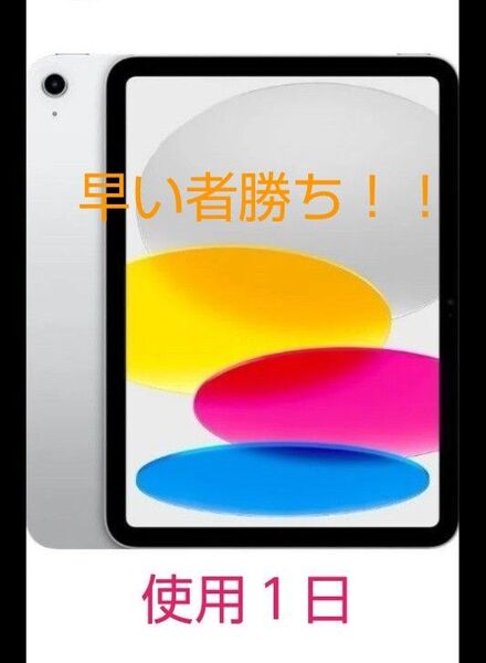 iPad第10世代 セルラーモデル 使用1日ほぼ新品 セール